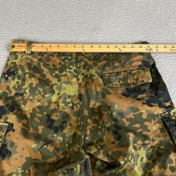 German DEU Scharrer German Army Pants Mens 34x29 Green Camo UGB LHBw 1004503 - Picture 7 of 11